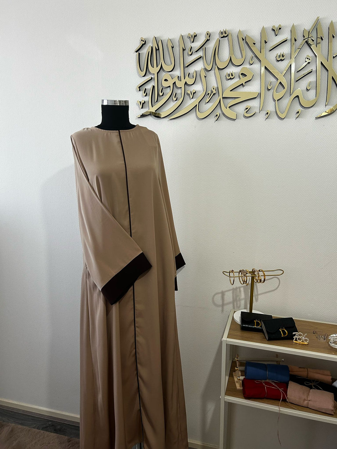 Sonia Abaya Creme/Bruin