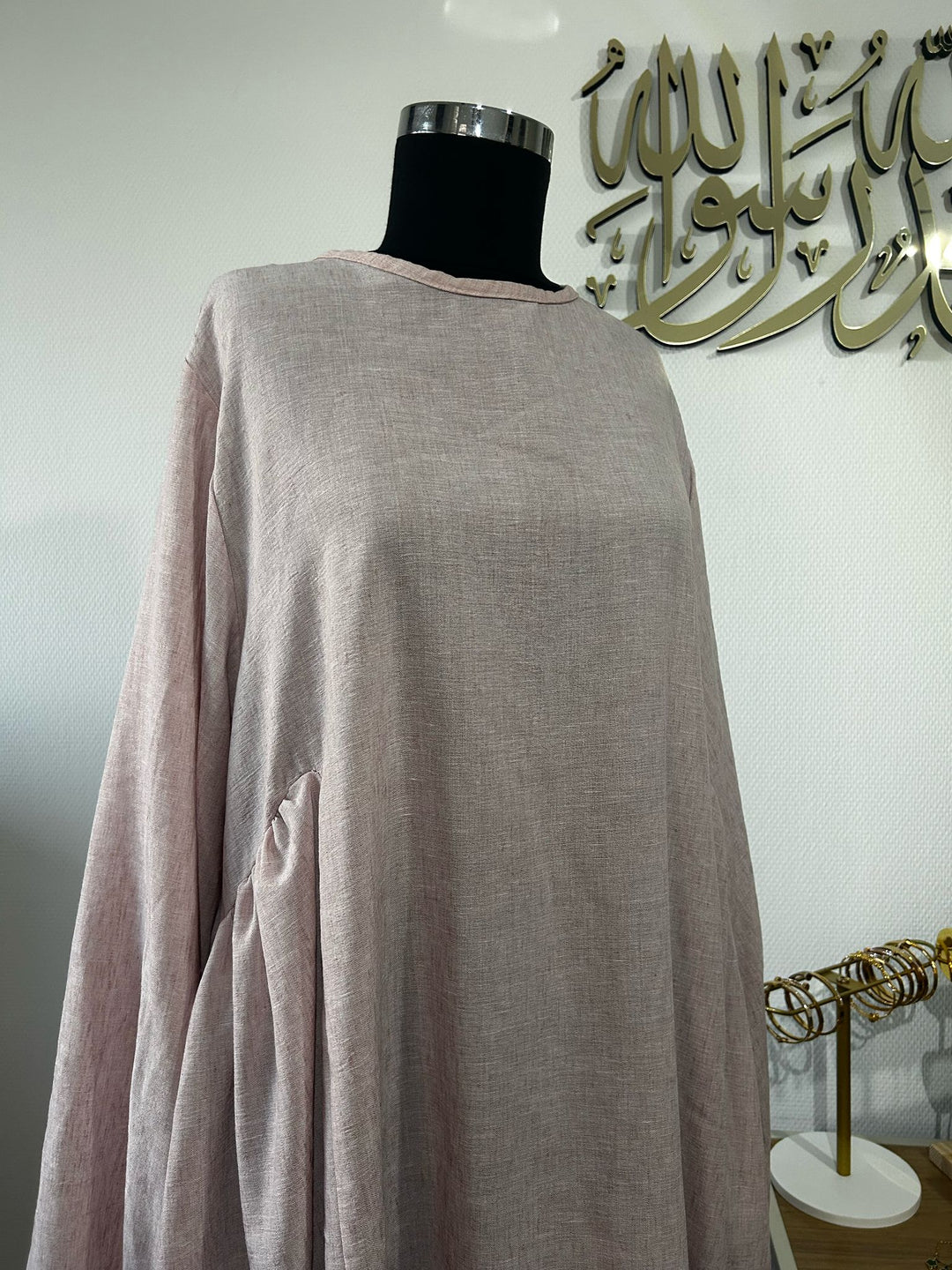 Baby pink dress