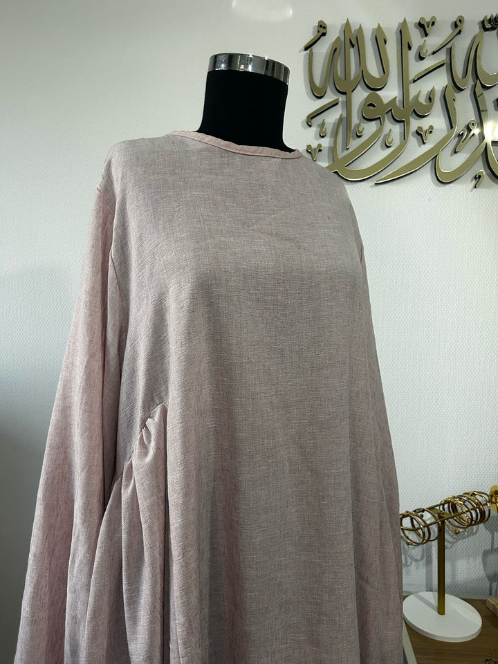 Baby pink dress