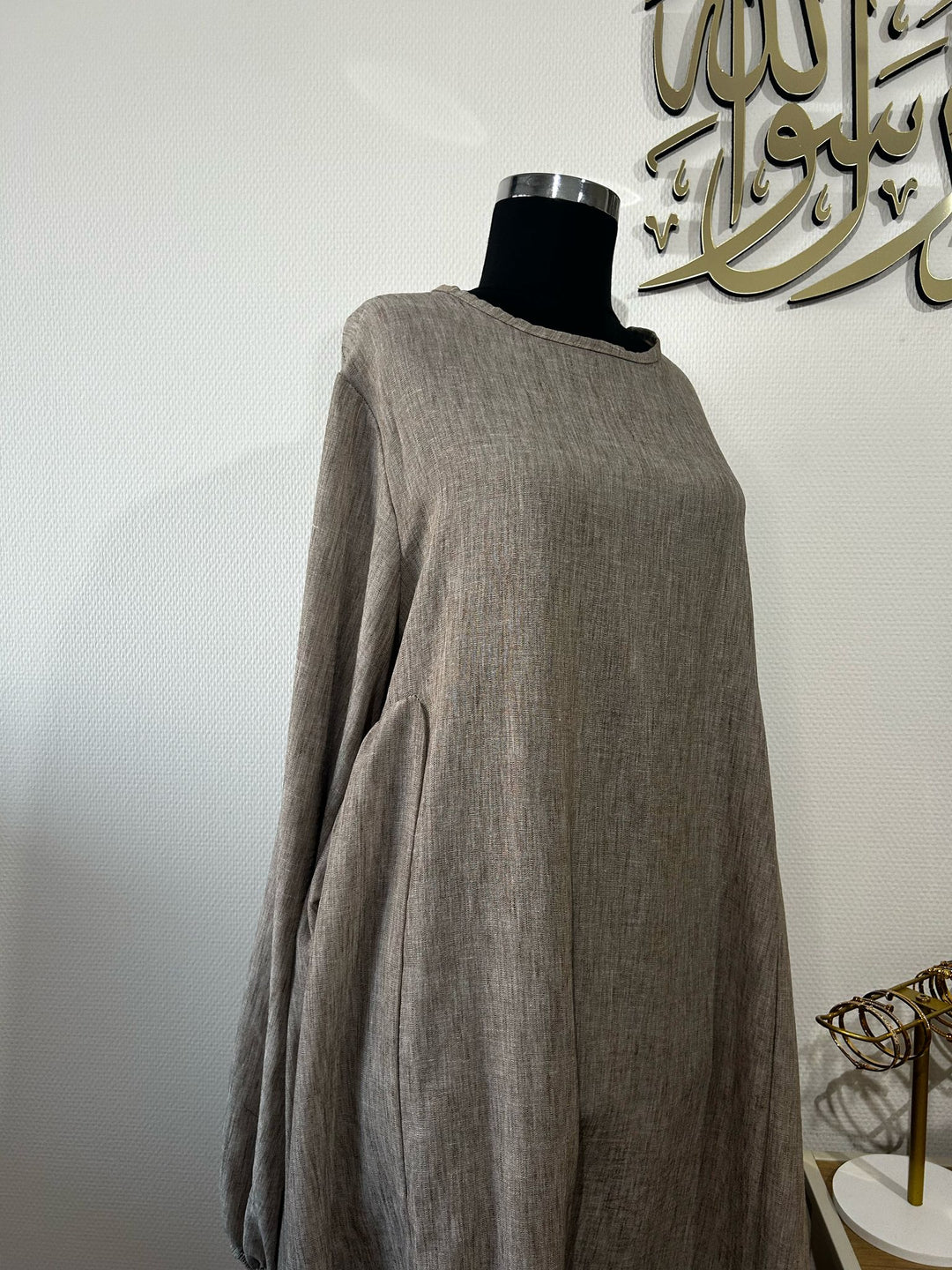 Beige Dress