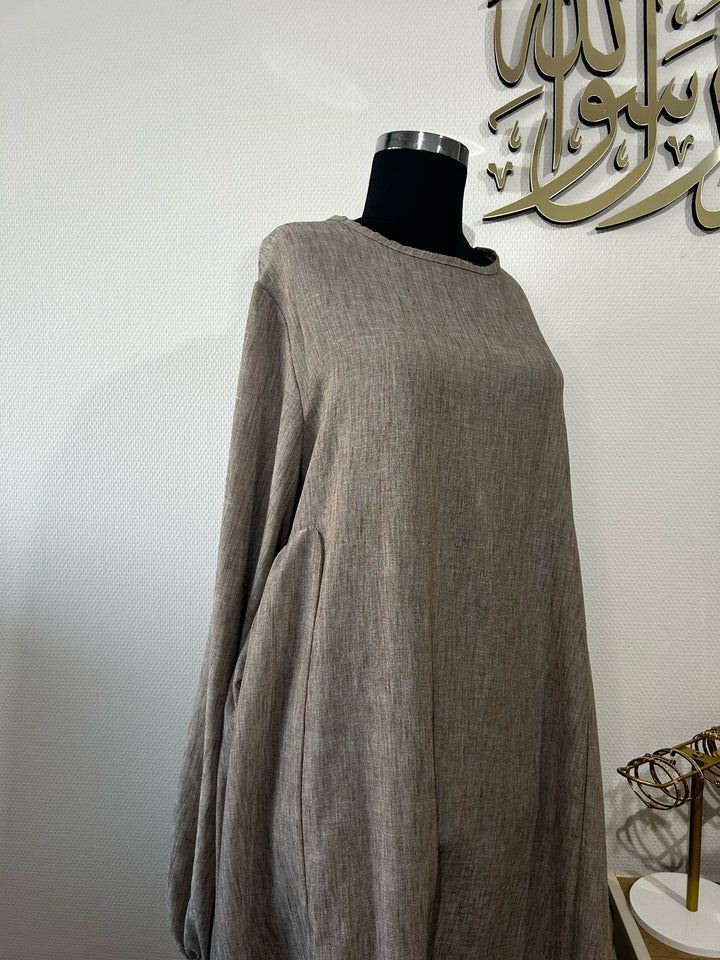 Beige Dress