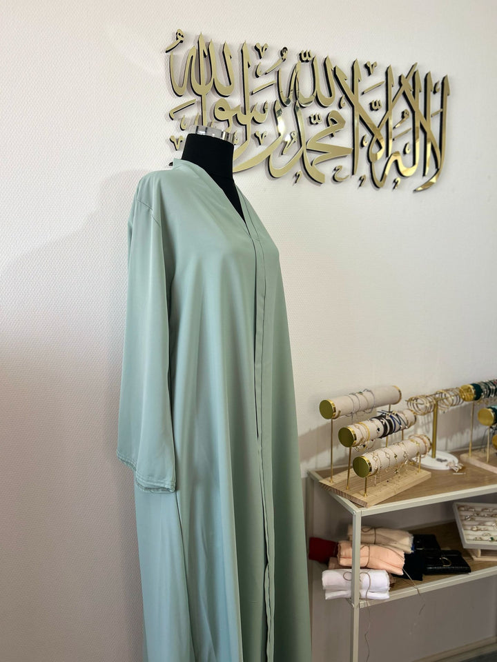 Meriam Sky Blue Abaya